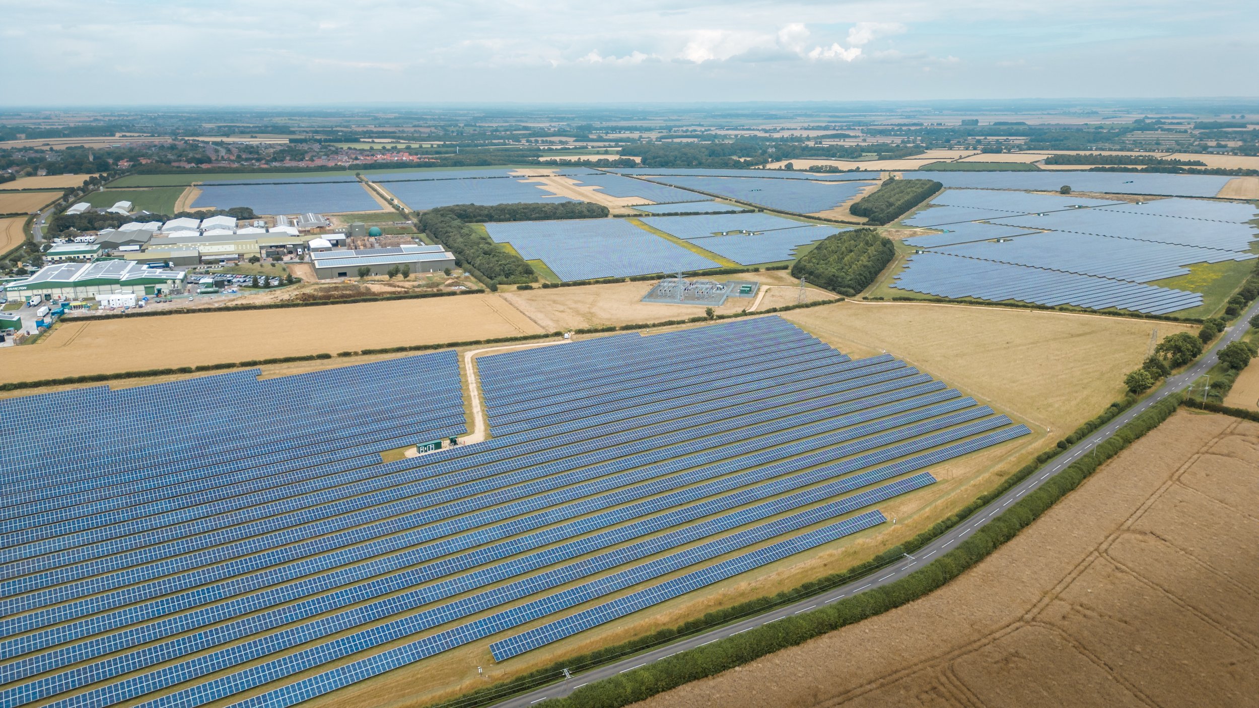 Capturing the Future: Branston Solar Power Plant